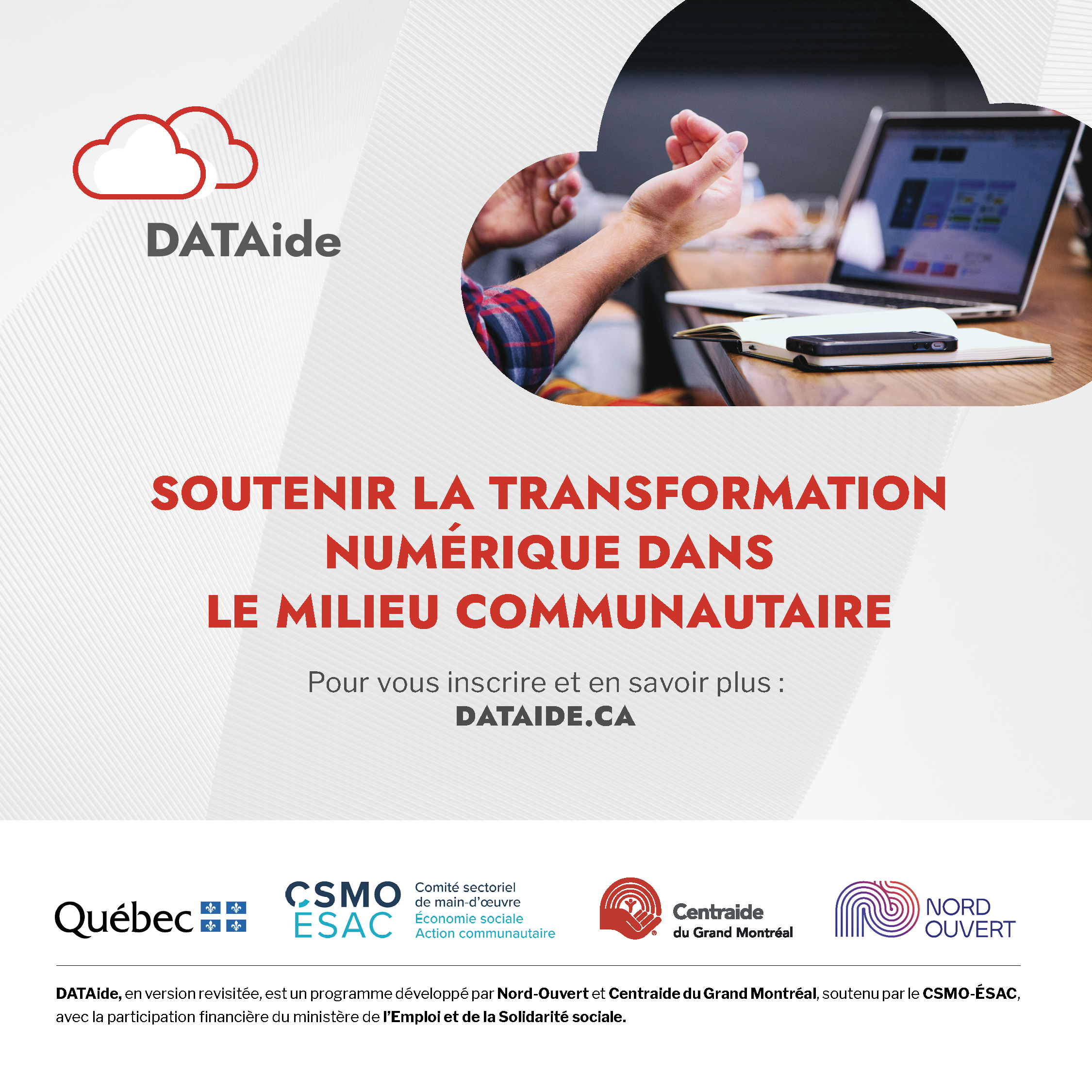 DATAide : programme de formation en transformation numérique