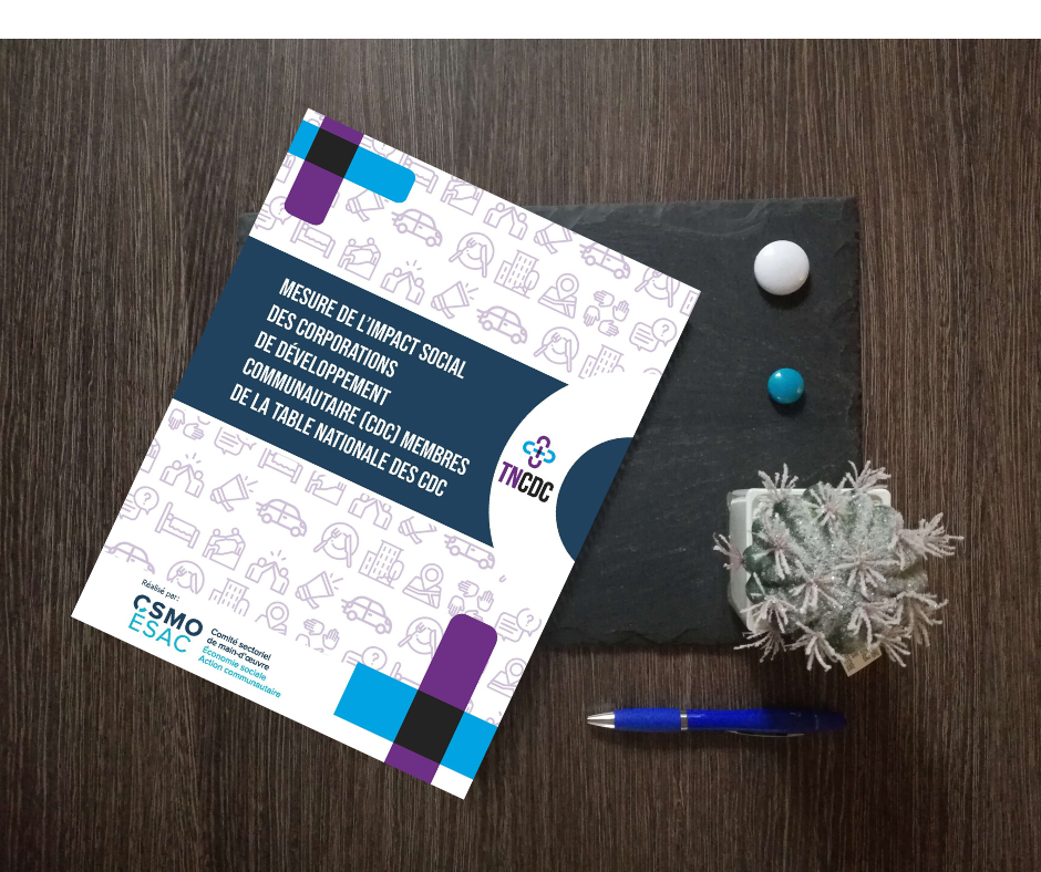 Mesure de l'impact social des corporations de développement communautaire (CDC) membres de la Table nationale des CDC