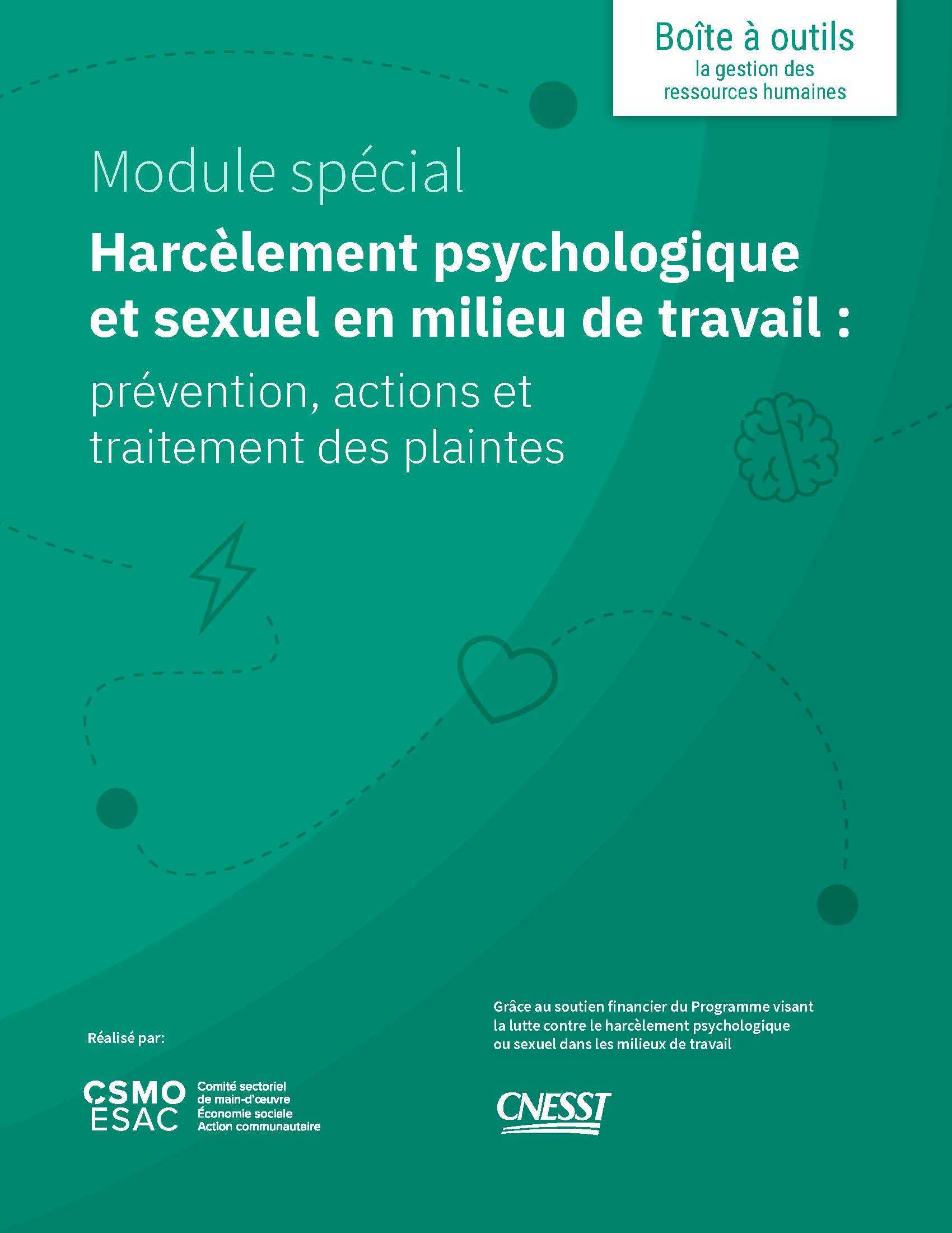 Outil pratique 6 Harcèlement psychologique Page 01