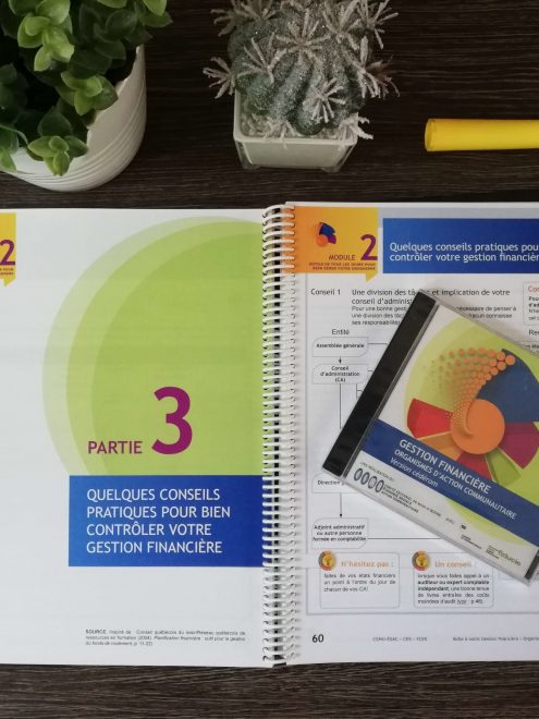 Boîte à outils : Gestion financière - COOPÉRATIVES